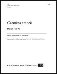 Carmina Amoris SATB Choral Score cover Thumbnail